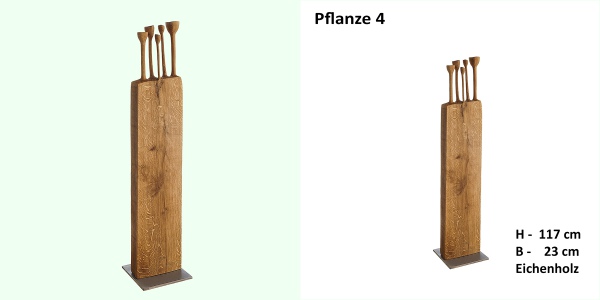 Pflanze_4__Holzskulpturen_Waltraud-Schroll